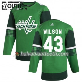 Lasten NHL Washington Capitals Pelipaita Tom Wilson 43 Adidas 2019-20 St. Patrick's Day Authentic